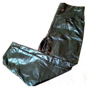 SHEIN Pleather Leggings